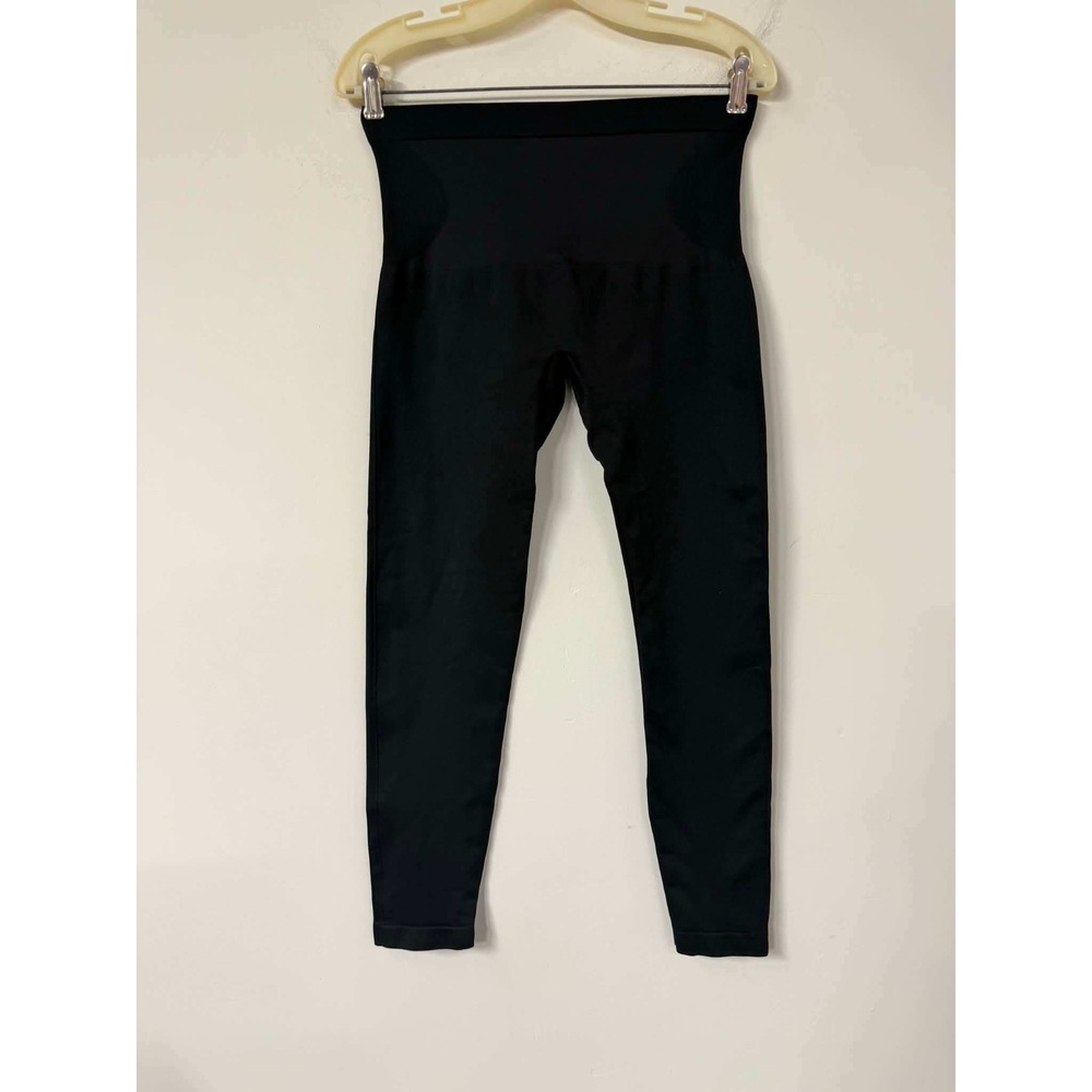 Shapermint Womens XL Black Leggings Essentials High Waisted Compression Seamless
